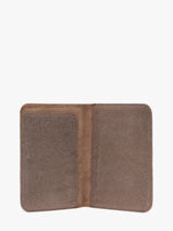 Paspoorthouder Vintage Leder Mila louise Bruin vintage 3364X-vue-porte